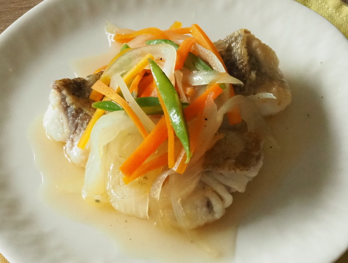 たらの焼きマリネ
