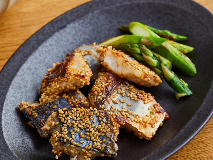 さわらのごま衣焼き