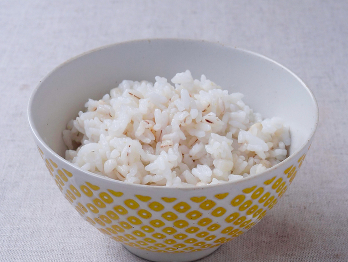 麦ご飯（押麦３割）の炊き方