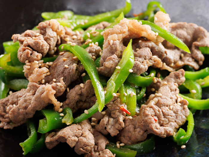 たんぱく質控えめ 牛肉のプルコギ風炒め