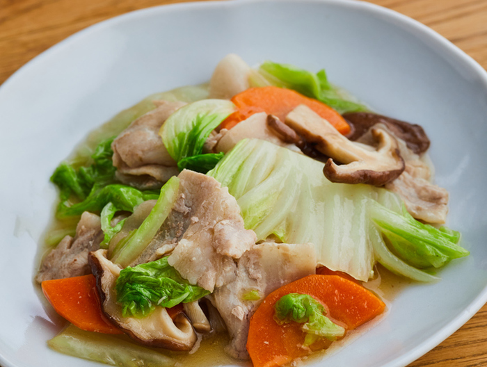 たんぱく質を控えた 中華丼の具