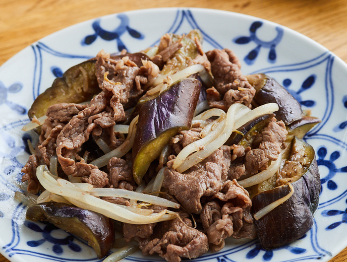 野菜たっぷり牛肉の塩だれ炒め