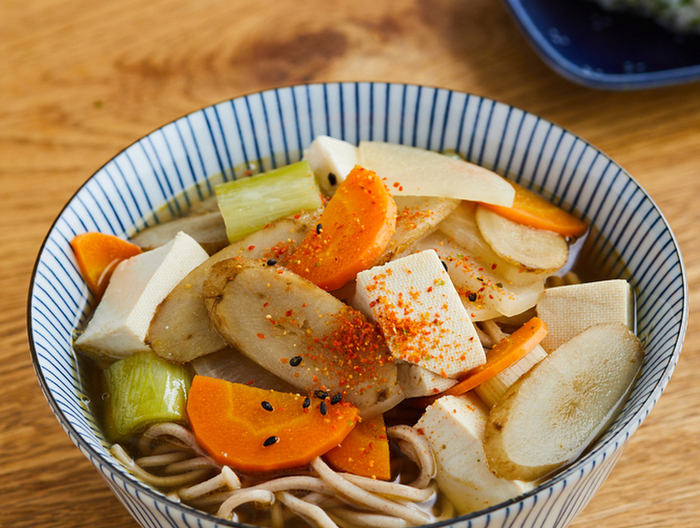 具だくさん けんちんそば