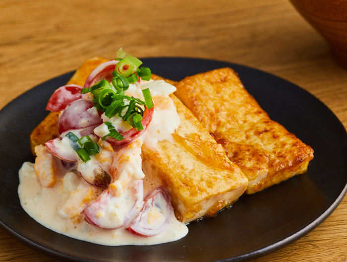 豆腐のトマトタルタル南蛮