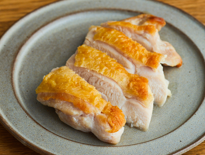 塩だけでおいしい チキンステーキ