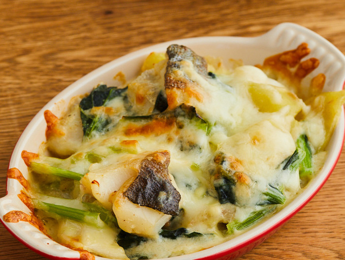 たらとじゃがいものグラタン