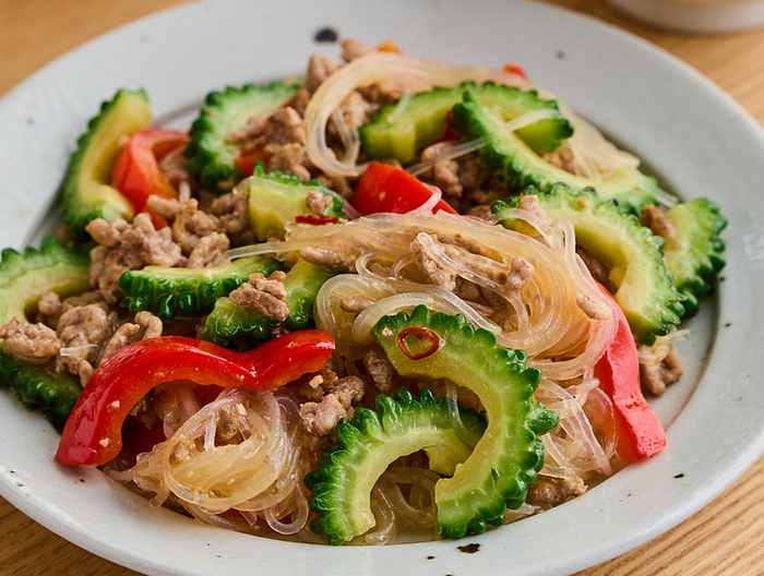 麻婆春雨ゴーヤー