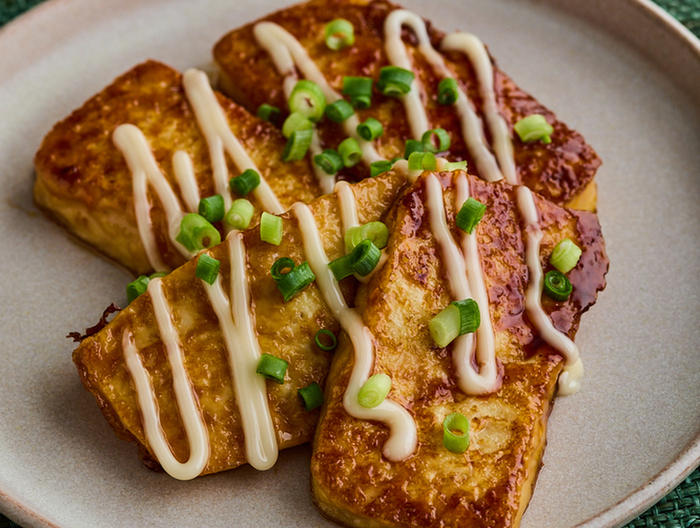 トロトロ豆腐の照りマヨ焼き