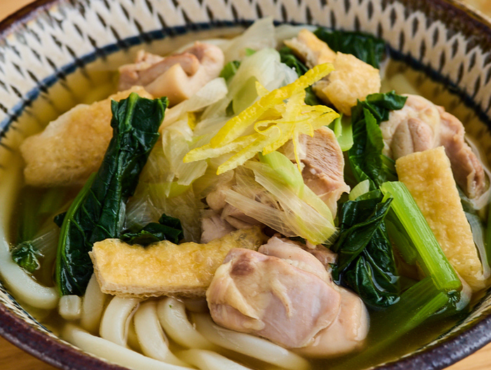 ゆず香る 鶏の具沢山うどん