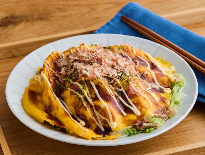 のっけるだけ たっぷりキャベツのとん平焼き風