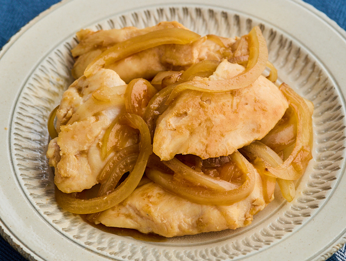 鶏ささ身のしょうが焼き