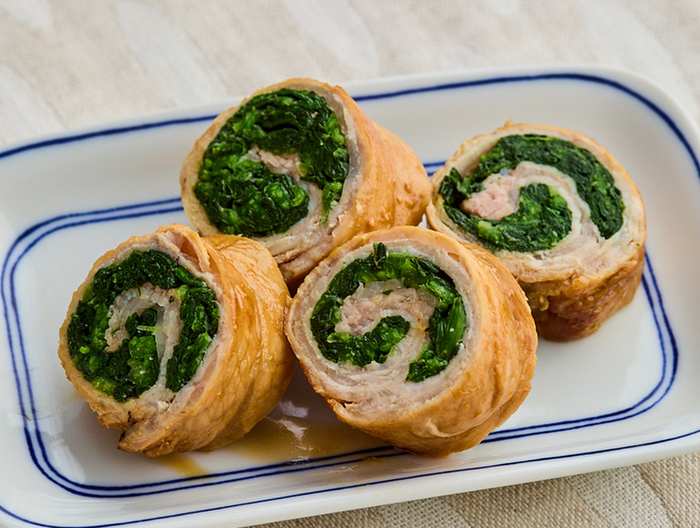 ほうれん草の肉巻き