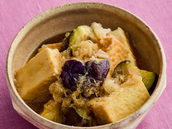 厚揚げとなすのみぞれ煮