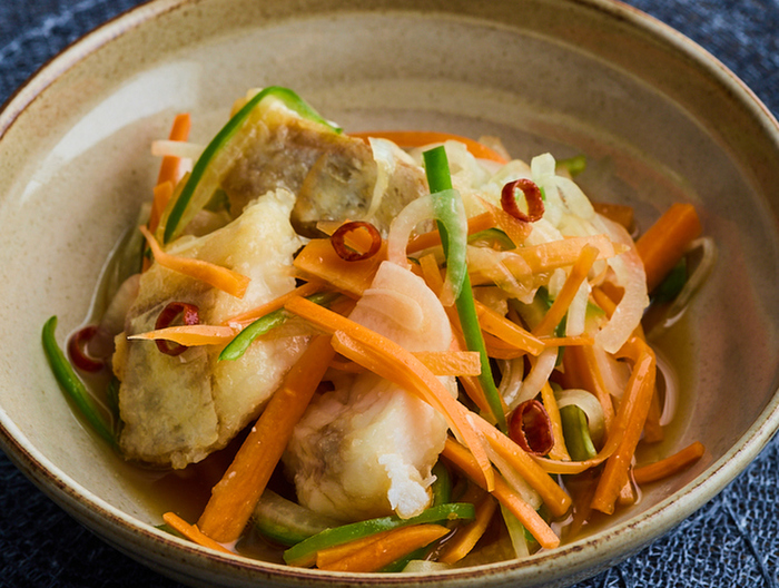 白身魚の南蛮漬け