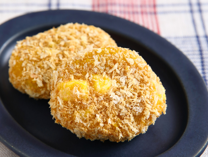 揚げない かぼちゃのチーズコロッケ