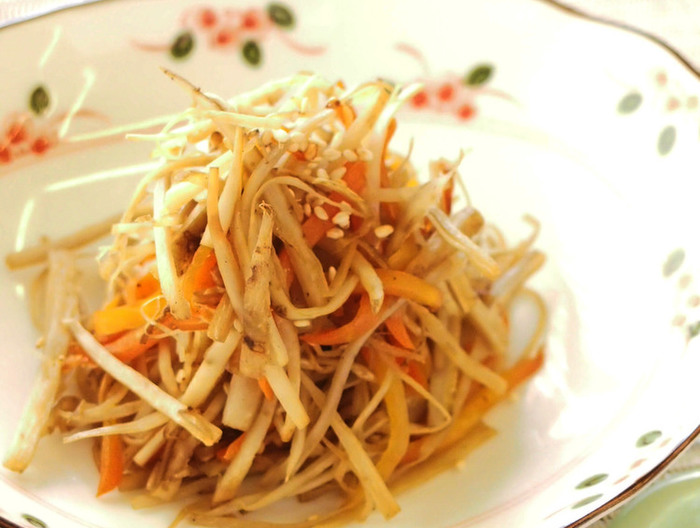 シンプルなきんぴらごぼう