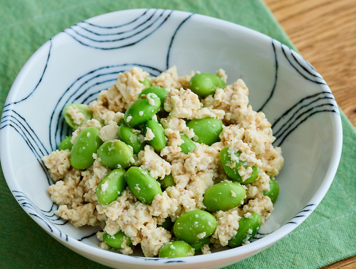 枝豆の白和え
