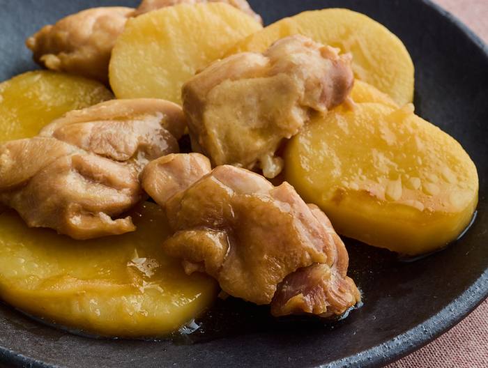 鶏肉と長いもの照り煮