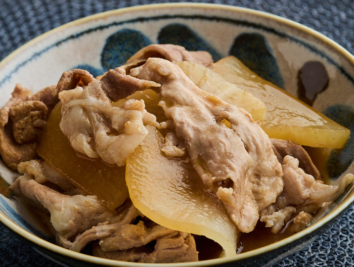 豚肉と大根のさっぱり蒸し