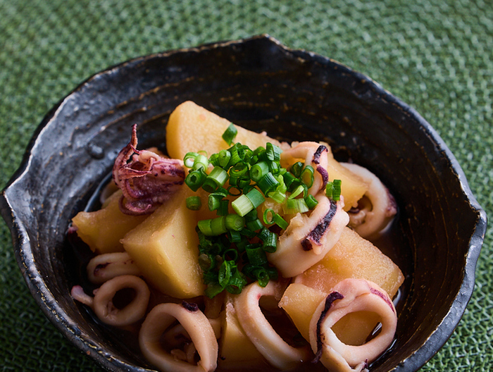 いかとじゃがいもの煮物