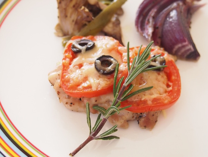 チキンのローズマリー＆チーズ焼き