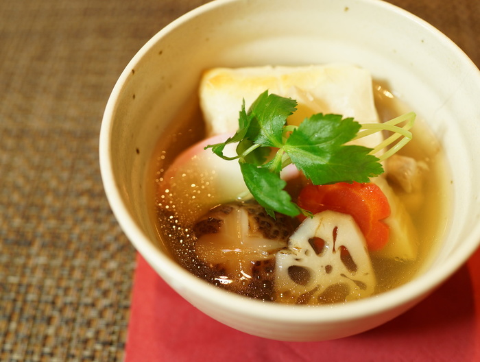 母のおいしいお雑煮