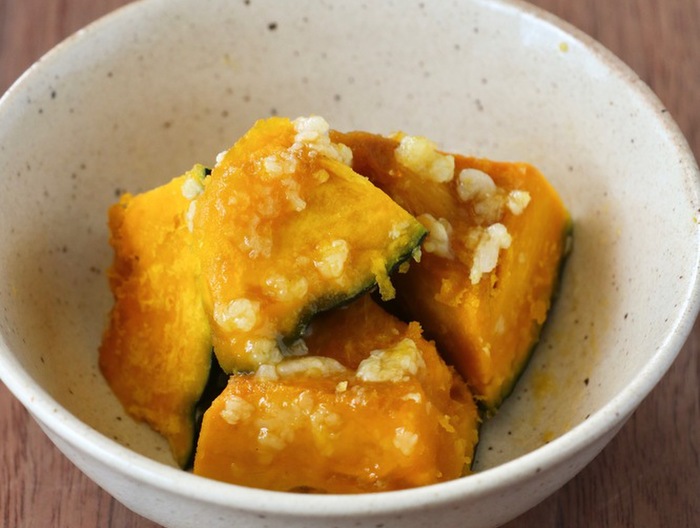 レンジで簡単 カボチャの塩麹煮