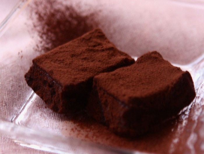 簡単 豆腐で生チョコ