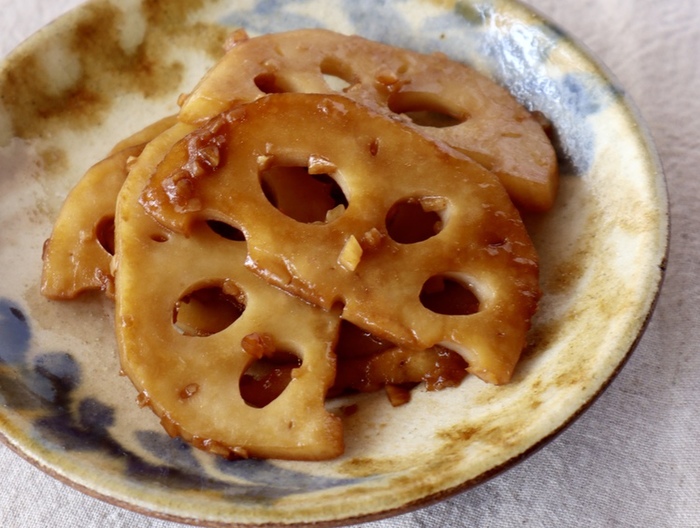 れんこんの中華炒め