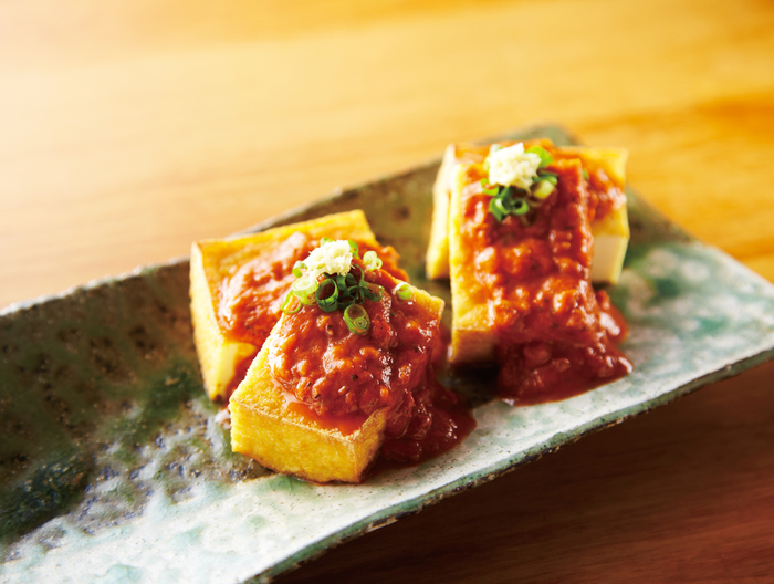 和風厚揚げトマト