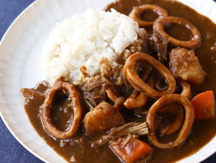 いかのスパイシーカレー