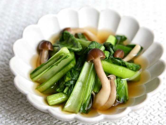 ほっこり和惣菜 小松菜としめじの煮浸し