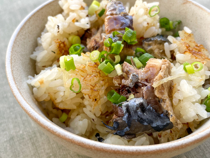 さば缶の炊き込みご飯