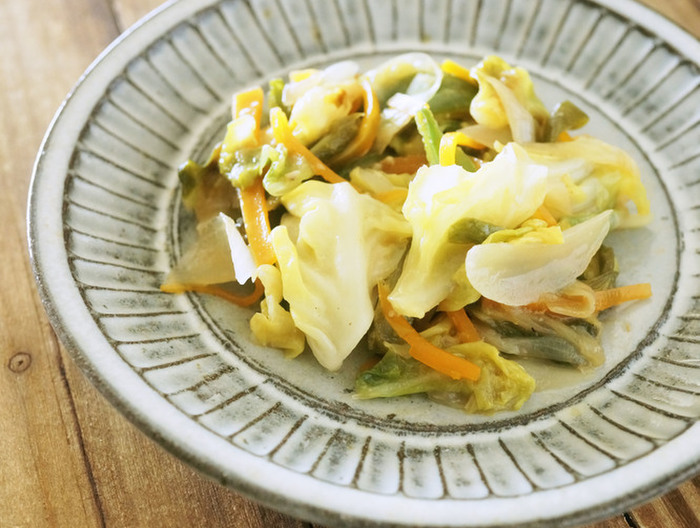 肉なし 塩麹野菜炒め