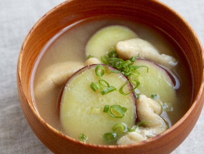 秋香る さつま芋のお味噌汁