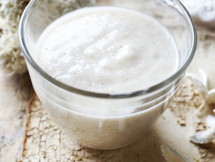 ごまととろろの温スムージー