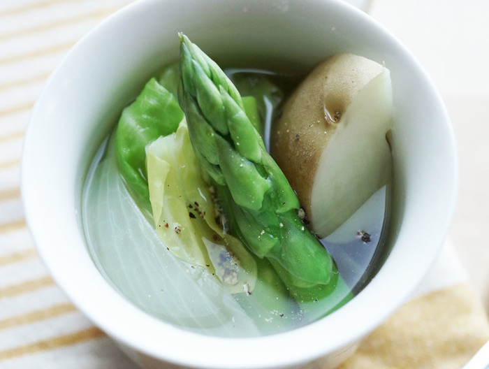 春野菜のごろっとスープ