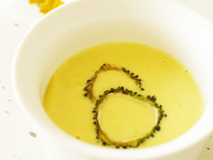 カレー風味のコーンポタージュ