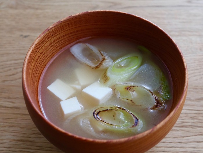 焼き葱と豆腐のコク旨お味噌汁