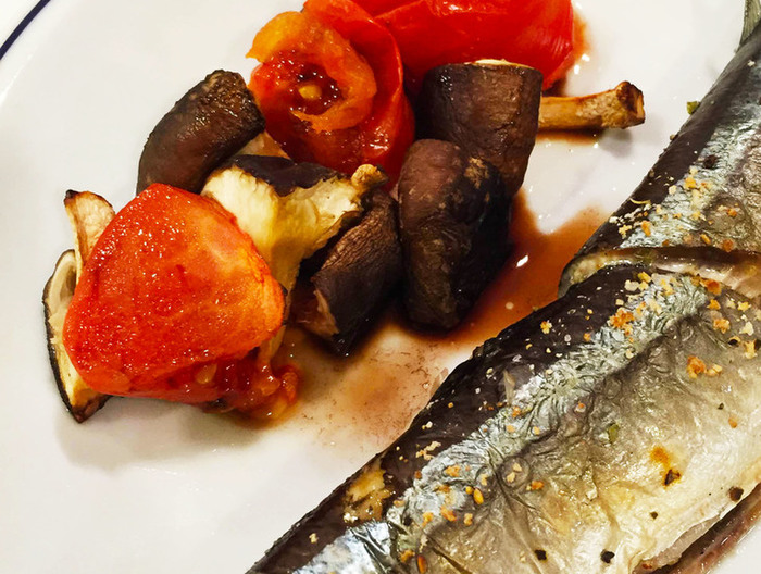 オーブン塩さんま