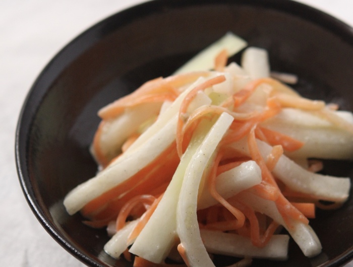 簡単 大根と人参のサラダ