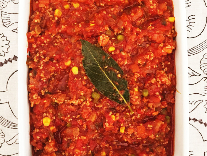 作り置きに便利 野菜たっぷりミートソース