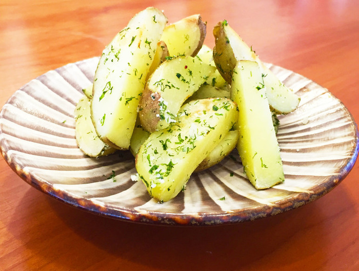 揚げない　青のりオーブンポテト