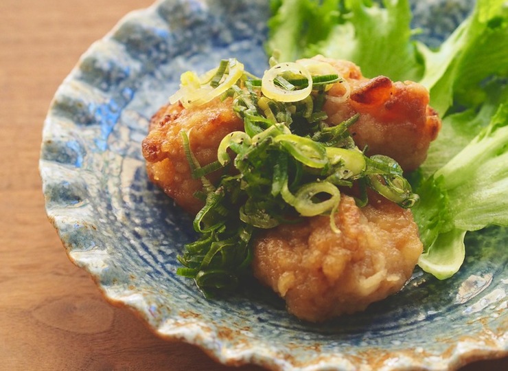 から揚げのさっぱりねぎダレ