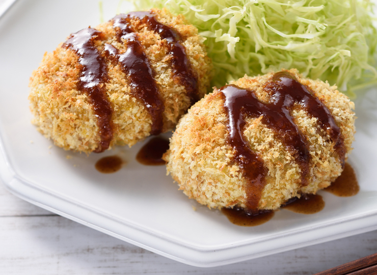 新じゃがのさっくりノンフライコロッケ