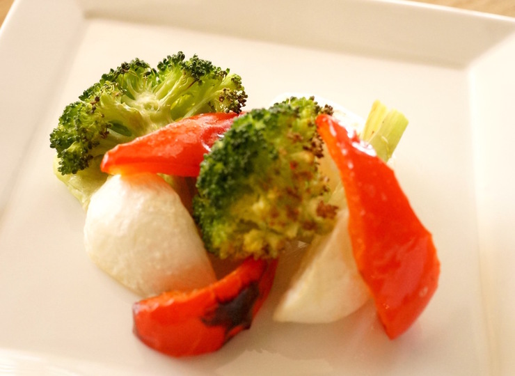 オーブントースターで焼き野菜