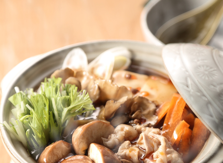 とろーり豆腐と野菜の酸辣鍋