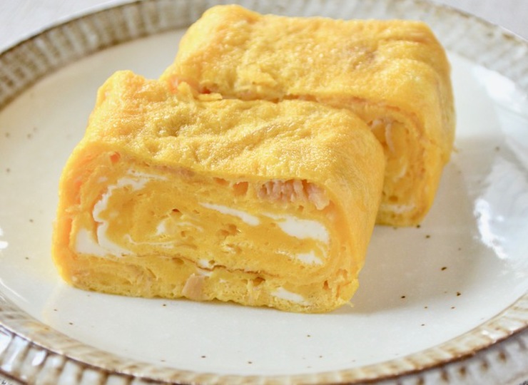 味付けいらず なめ茸の卵焼き