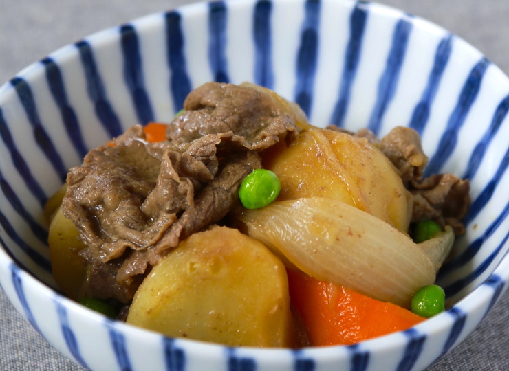 脂質控えめ 肉じゃが