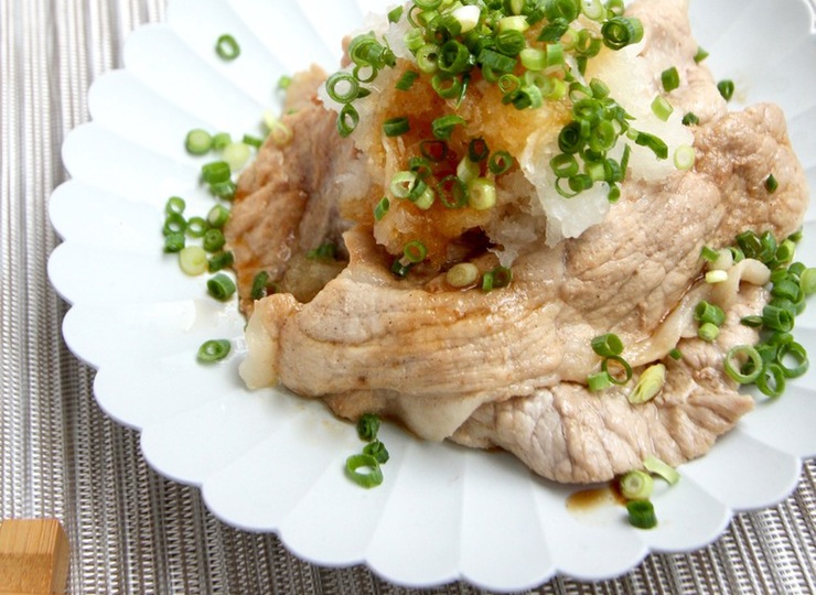 和風おろしの豚肉炒め
